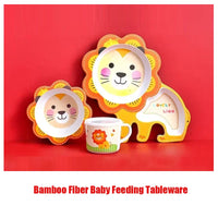Cute Baby Feeding Bowl Set - Bamboo Fiber Tableware - Best in uk
