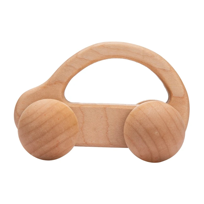 Wooden Car Toys: Montessori Beech Blocks | Personalized Gifts