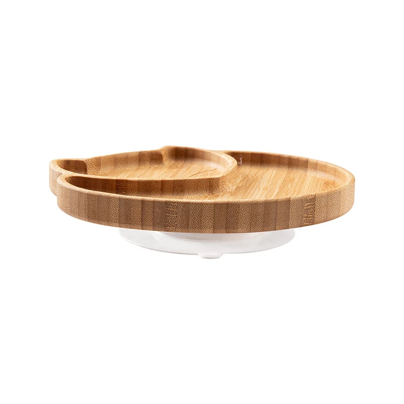 Custom Baby Feeding Set - Bamboo Bowl, Spoon & Fork