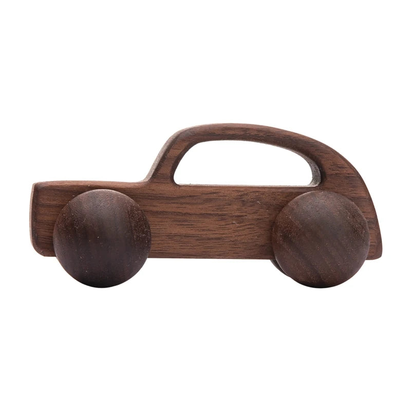 Wooden Car Toys: Montessori Beech Blocks | Personalized Gifts
