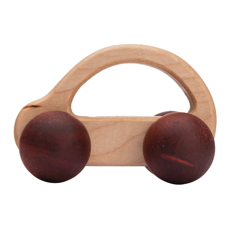 Wooden Car Toys: Montessori Beech Blocks | Personalized Gifts