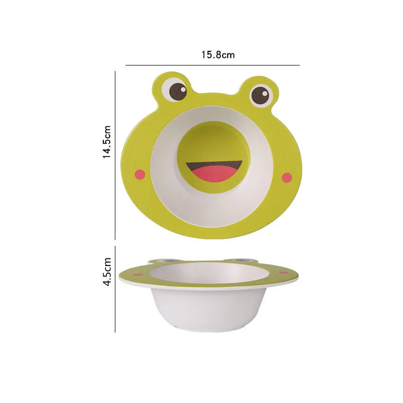 Bamboo Baby Bowls: Safe, Fun Kids' Tableware