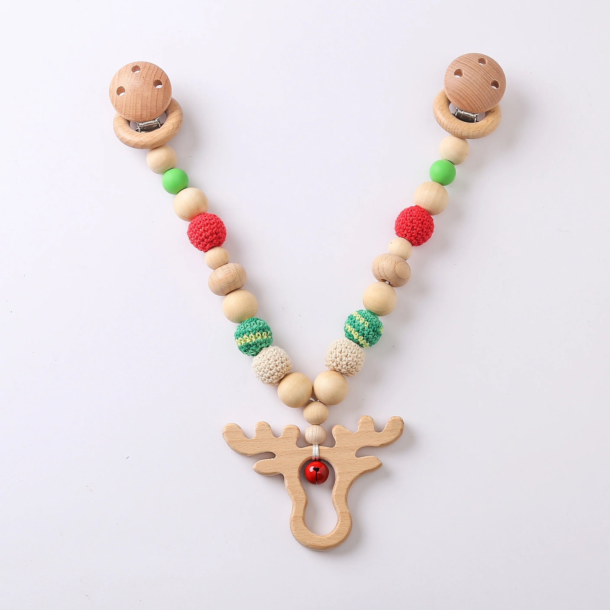 Maple Wooden Teether Rings 20PC – Safe DIY Baby Teething Toys