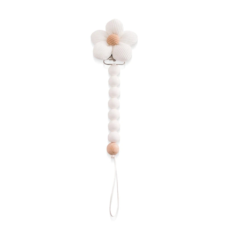 Wooden Personalized Baby Pacifier Clip – BPA Free, Teething Gift