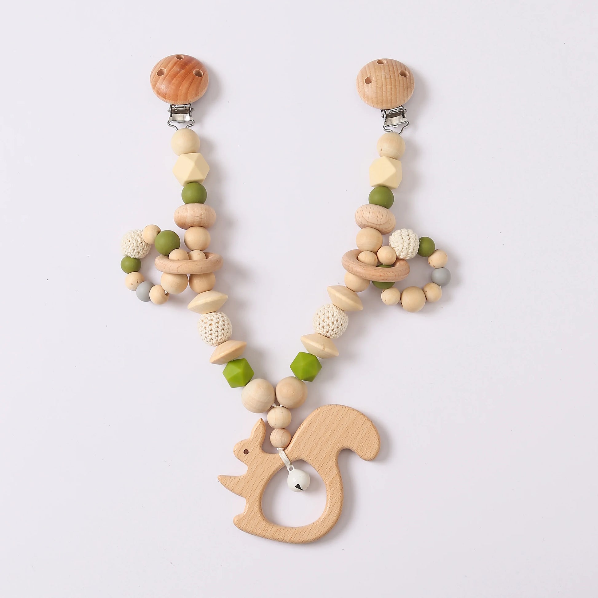 Maple Wooden Teether Rings 20PC – Safe DIY Baby Teething Toys