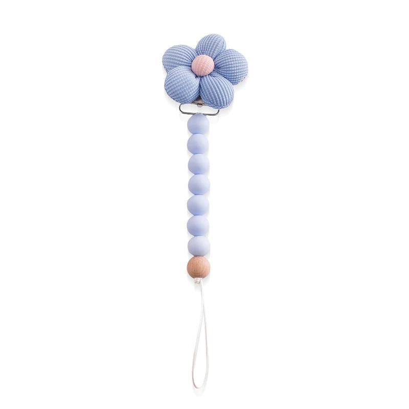 Wooden Personalized Baby Pacifier Clip – BPA Free, Teething Gift