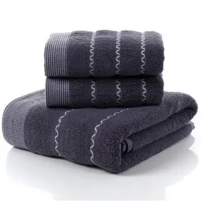 Bamboo Fiber Baby Bath Towel Set – Ultra Soft, 3-Piece Eco Luxury