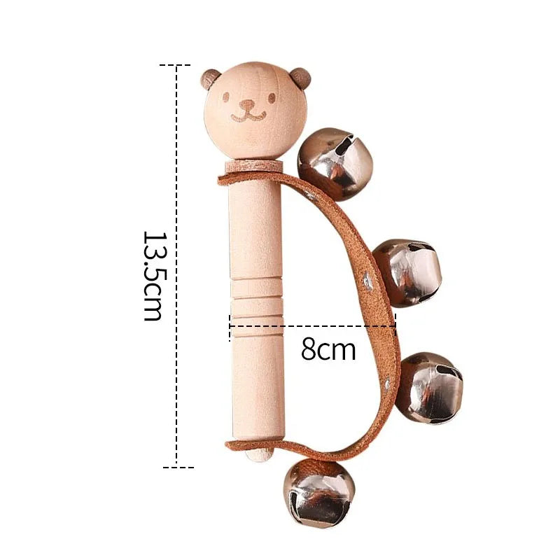 Montessori Wooden Musical Toys for Kids – Drum, Xylophone, Rattle