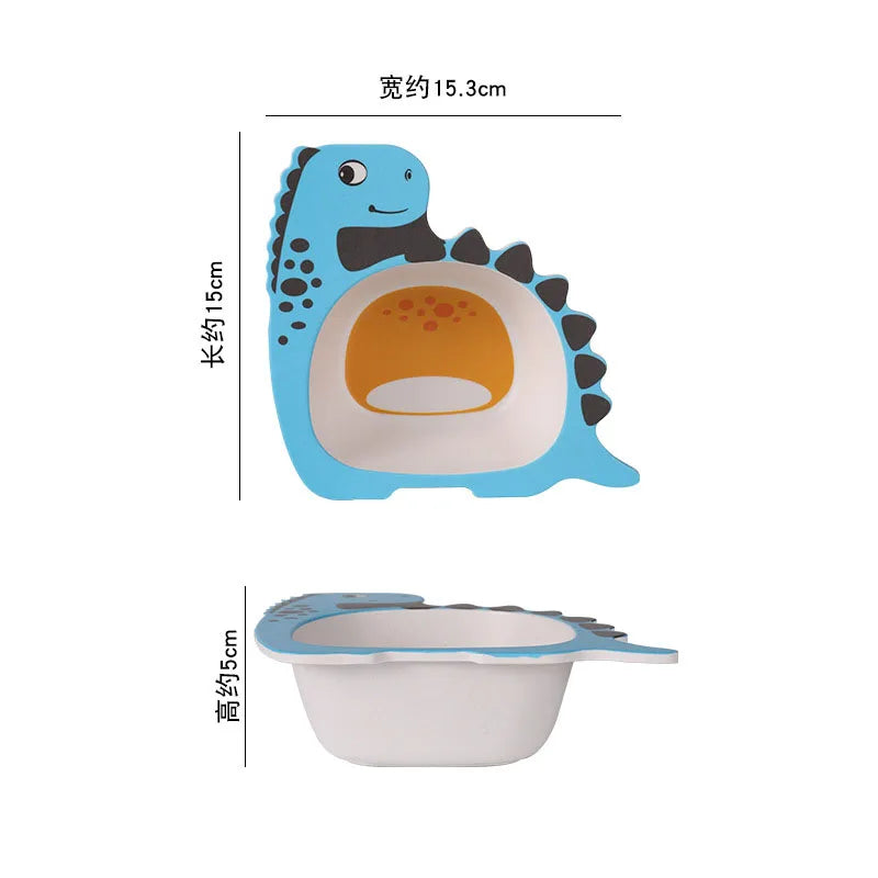 Bamboo Baby Bowls: Safe, Fun Kids' Tableware