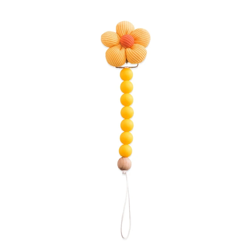 Wooden Personalized Baby Pacifier Clip – BPA Free, Teething Gift