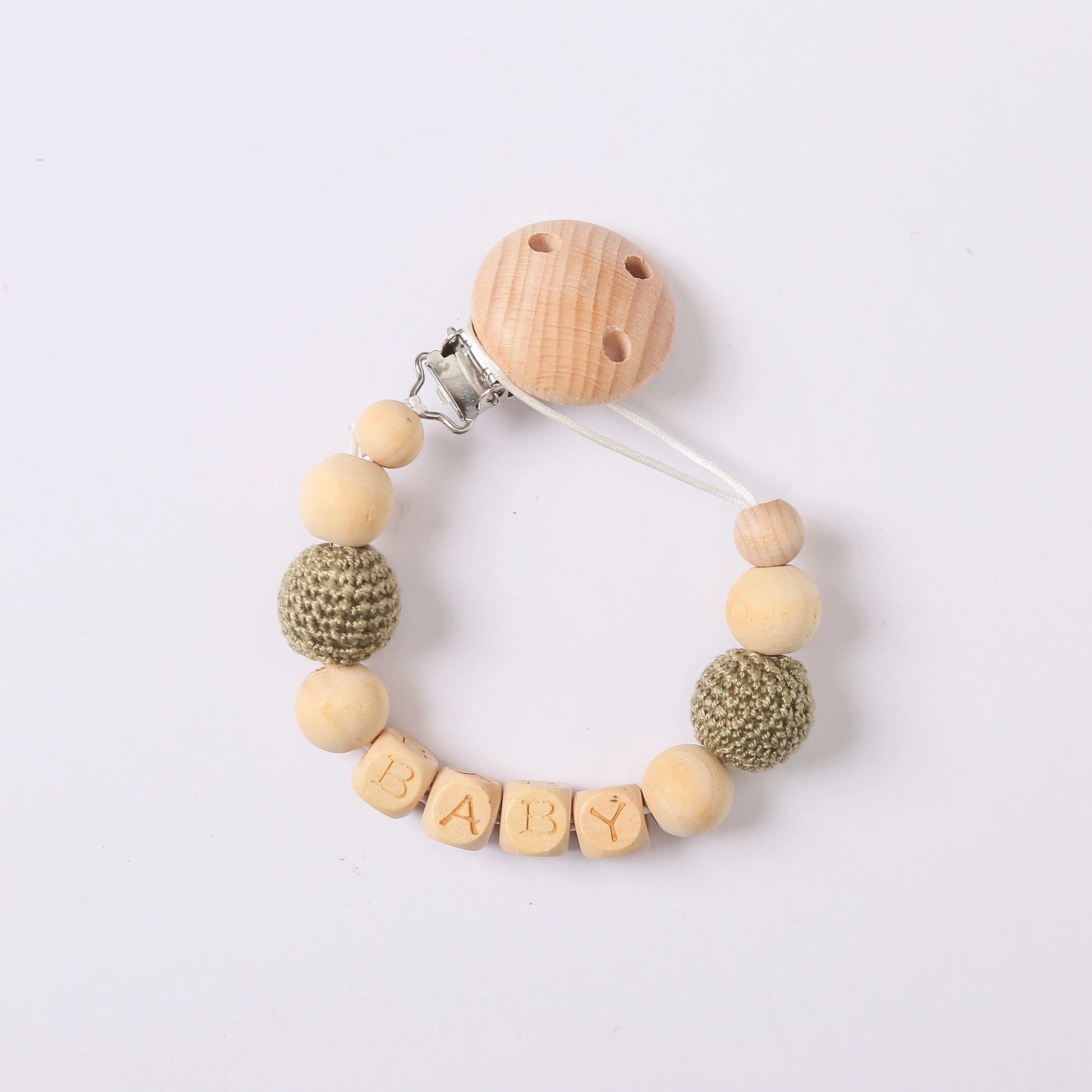 Maple Wooden Teether Rings 20PC – Safe DIY Baby Teething Toys