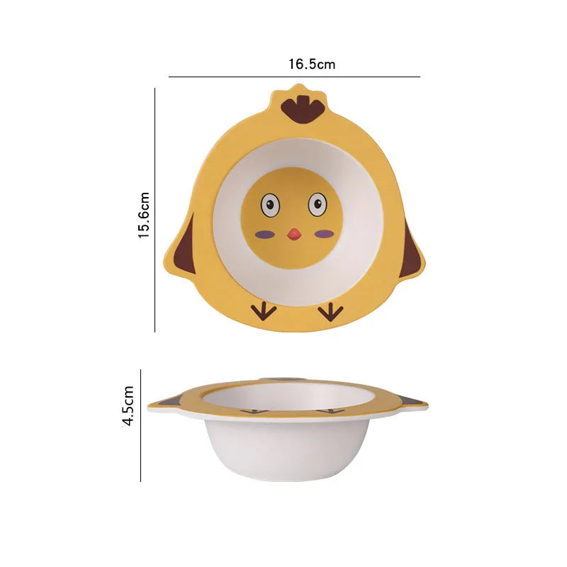 Bamboo Baby Bowls: Safe, Fun Kids' Tableware