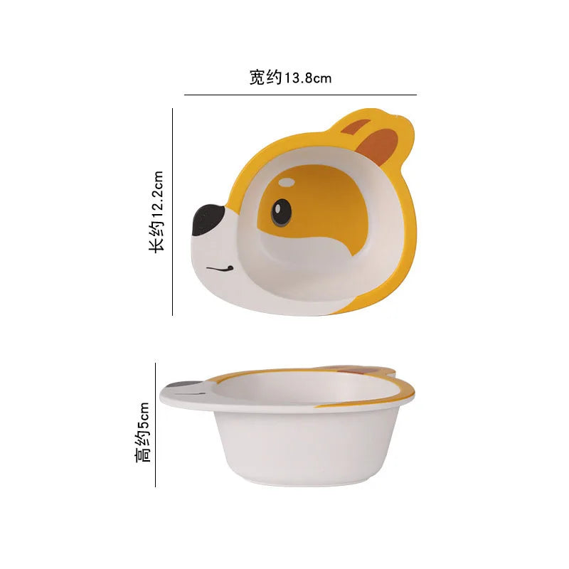Bamboo Baby Bowls: Safe, Fun Kids' Tableware