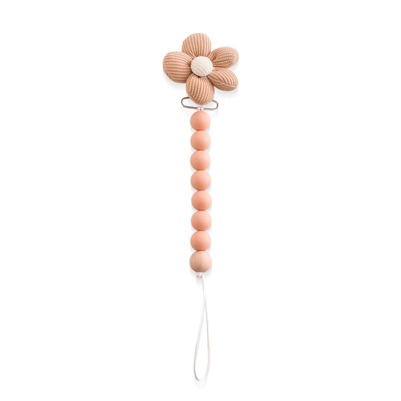 Wooden Personalized Baby Pacifier Clip – BPA Free, Teething Gift