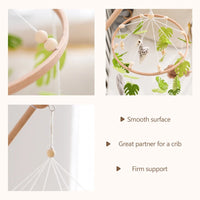 Baby Crib Mobile: Wooden Rattle, Forest Animal Toys | Shop Now
