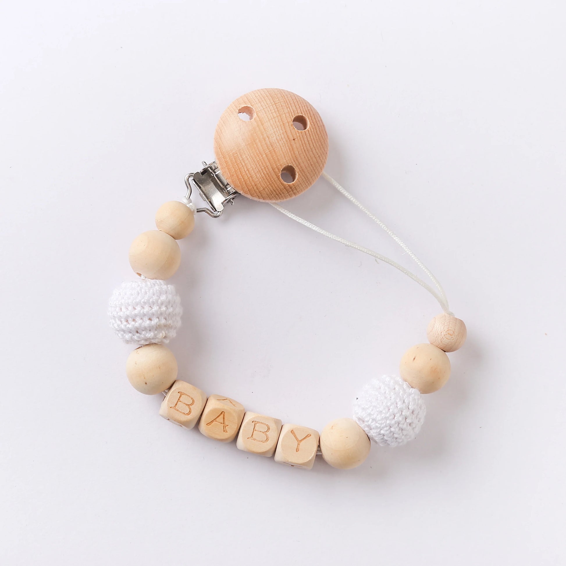 Maple Wooden Teether Rings 20PC – Safe DIY Baby Teething Toys