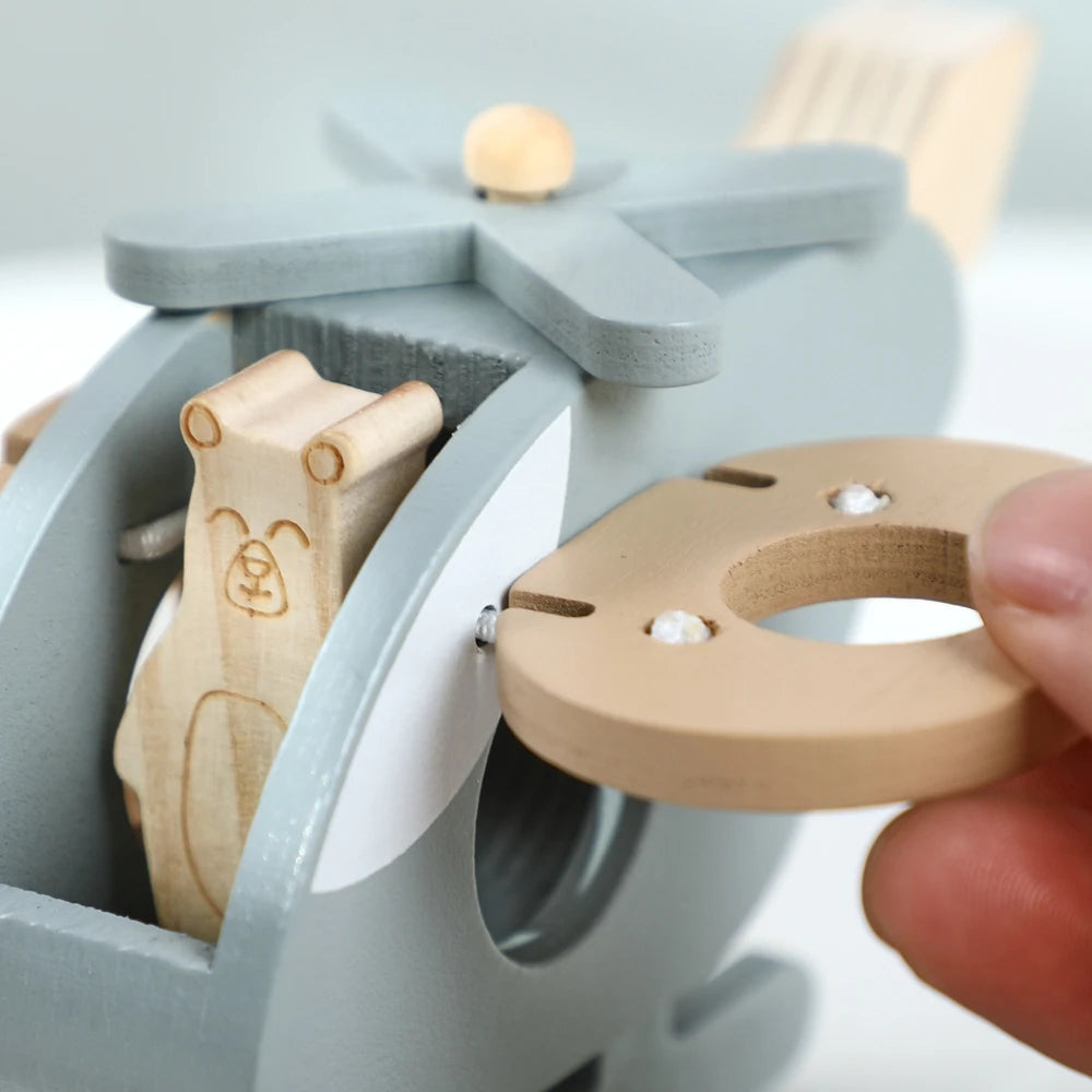 Wooden Montessori Toys: Plane, Bus, Boat & More!