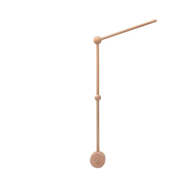 Wooden Baby Crib Mobile – Soft Felt Hot Air Balloon Bed Bell Toy