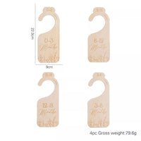 11-Piece Wooden Baby Closet Dividers - Milestone Organizers for Newborn Memories and Photos - Best in uk