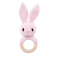 Baby Rattle Teether Toys - Crochet Animal Rattle | Newborn Gift