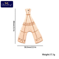 Wooden Teether Animal Set – Natural Beech Baby Teething Toys