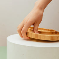 Custom Baby Feeding Set - Bamboo Bowl, Spoon & Fork