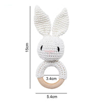 Baby Rattle Teether Toys - Crochet Animal Rattle | Newborn Gift