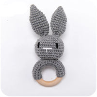 Baby Rattle Teether Toys - Crochet Animal Rattle | Newborn Gift