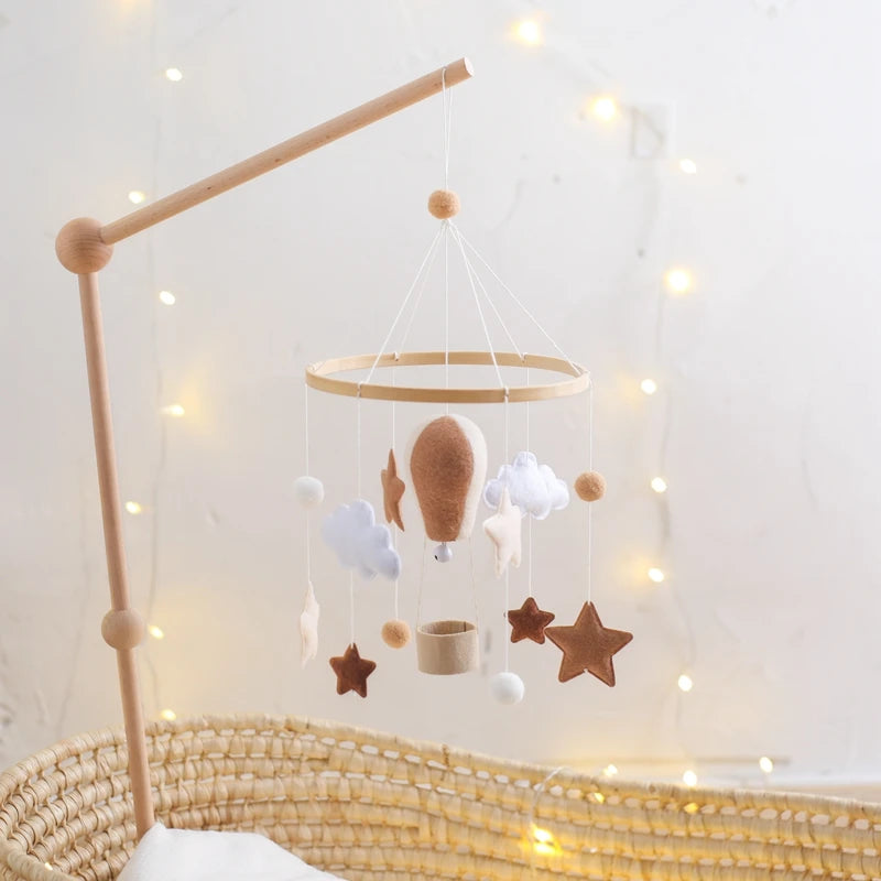 Hot Air Balloon Baby Mobile - Musical Crib Toy for Infants - Best in uk