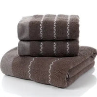 Bamboo Fiber Baby Bath Towel Set – Ultra Soft, 3-Piece Eco Luxury