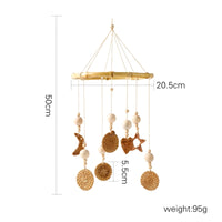 Baby Crib Mobile with Wooden Rabbit | Musical Bed Bell Toy