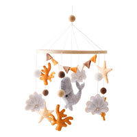Ocean Mobile Baby Rattle - Wooden Crib Toys & Gifts