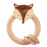 Baby Rattle Teether Toys - Crochet Animal Rattle | Newborn Gift