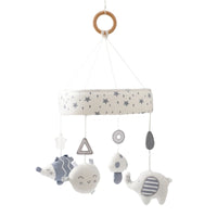 Wooden Baby Crib Mobile Bell – Boho Musical Rattles for Newborns