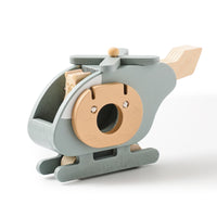 Wooden Montessori Toys: Plane, Bus, Boat & More!