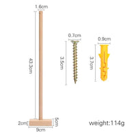 Baby Wooden Crib Mobile & Rattle Toy – Musical Bed Bell for Newborns
