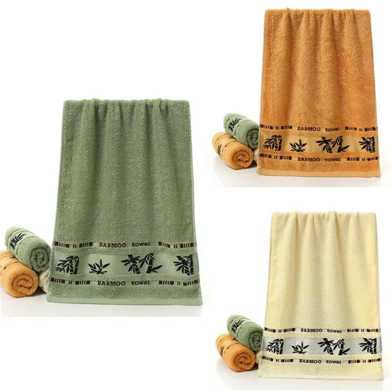 Bamboo Fiber Baby Bath Towel Set – Ultra Soft, 3-Piece Eco Luxury