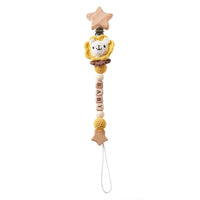 Wooden Personalized Baby Pacifier Clip – BPA Free, Teething Gift