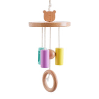 Baby Crib Mobile: Wooden Rattle, Forest Animal Toys | Shop Now