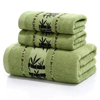 Bamboo Fiber Baby Bath Towel Set – Ultra Soft, 3-Piece Eco Luxury